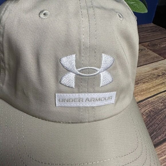 Under Armour Men's Sportstyle Free Fit Hat NWT ONE SIZE (Khaki) SKU: 24884171 - Picture 3 of 13